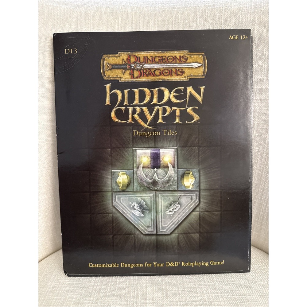 Hidden Crypts Dungeon‎ Tiles, Set 3 (Dungeons & Dragons Accessory) Wizards Team